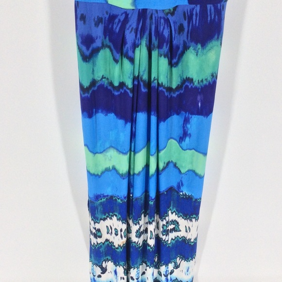 Donna Morgan Nordstroms Blue Maxi D… - Picture 3 of 9